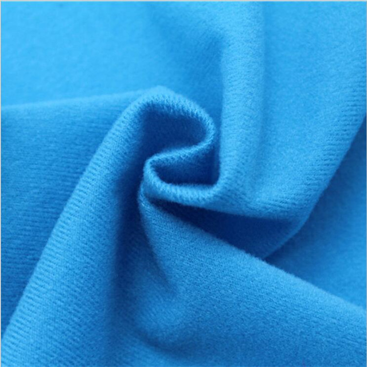 厂家批发涤纶经编单面拉毛圈绒  服装鞋材玩具复合车饰面料