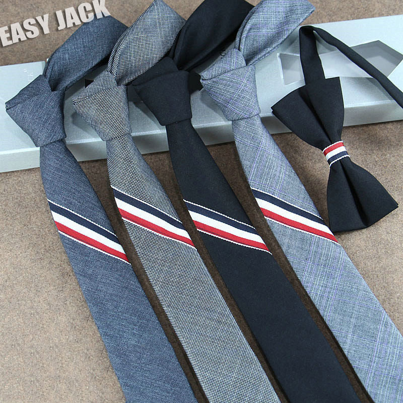 5cm Narrow Version Trendy Red, White, and Blue Twill Tie for Men, Women, and Students; Fashionable, Casual, Versatile Tie Customization 5cm Narrow Version Trendy Red, White, and Blue Twill Tie for Men, Women, and Students; Fashionable, Casual, Versatile Tie Customization