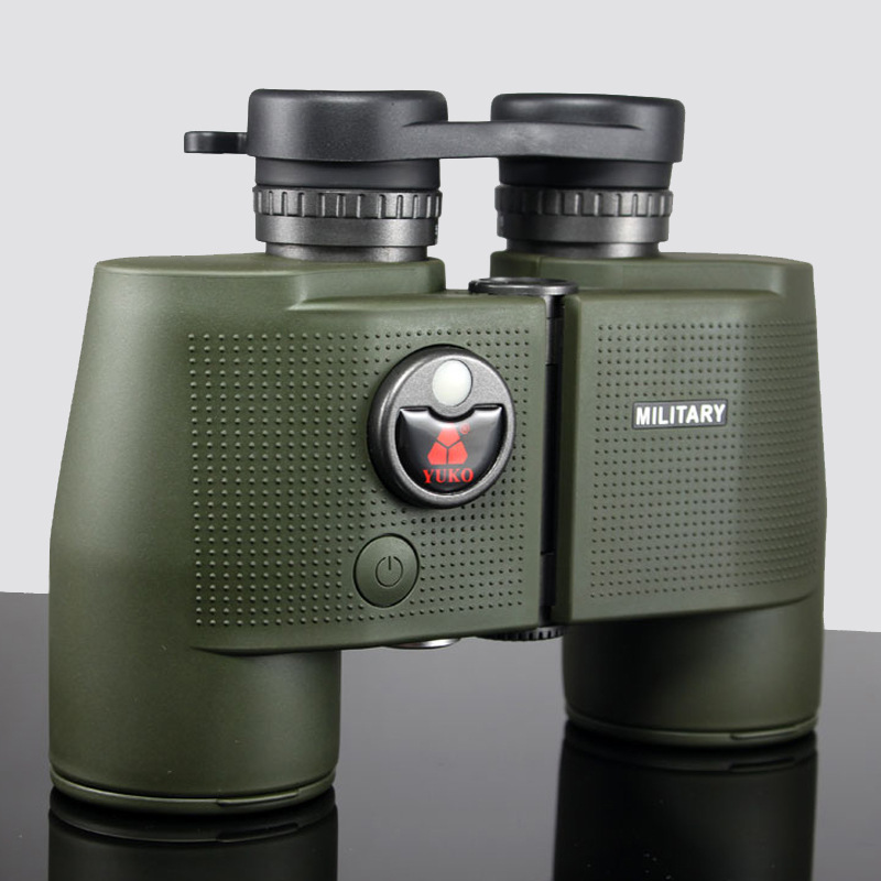 YUKO7x50新款双筒望远镜高倍高清夜视测距户外保罗telescope 跨境