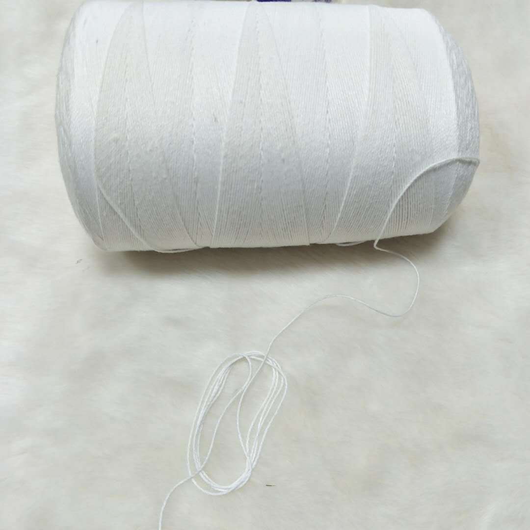 现货供应马克线涤棉三股线文件袋财务凭证装订线吊牌棉线