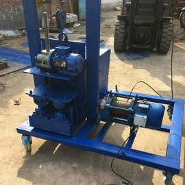 桥梁橡胶管自动穿管机 橡胶管穿棒机图片 箱梁穿管机厂家