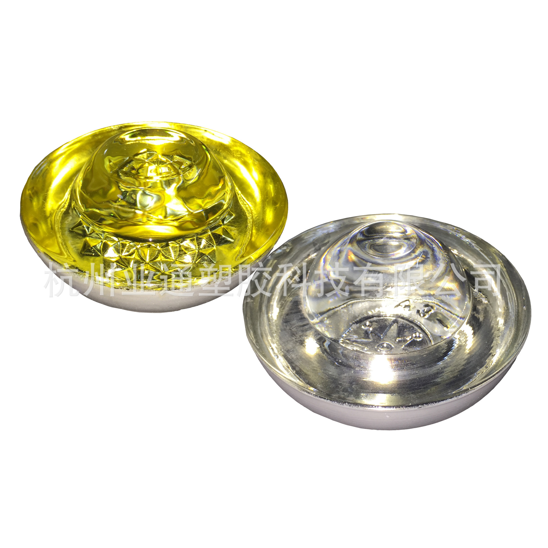 反光玻璃道钉直径50/100mm多色可选钢化玻璃道钉突起路标