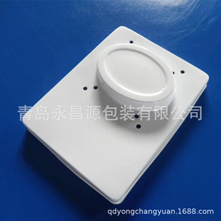 吸塑工艺品内托pet白色吸塑内衬一次性pvc透明底托定制 供应烟台