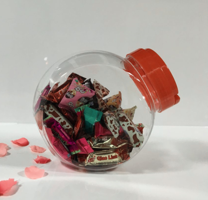 优质透明6斤广口塑料罐 塑料桶 3升食品罐 糖果罐 PET食品包装罐