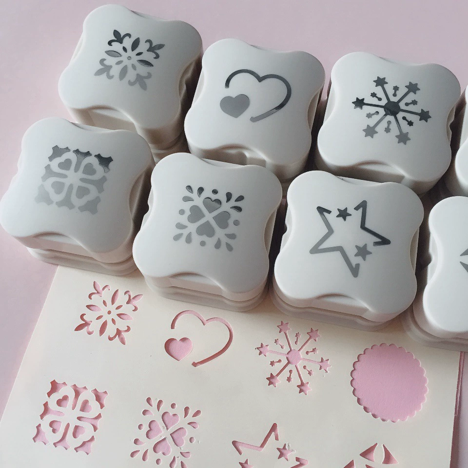 Тиснение детский сад детский DIY изготовление магнитной печатной машины край шаблон полый край колотушки игрушка