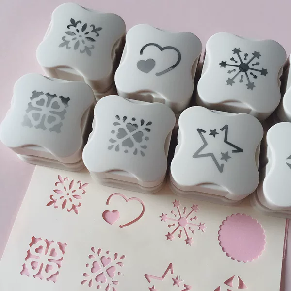 Embosser Kindergarten Children's DIY Making Magnet Printing Machine Edge Pattern Hollow Edge Beater Toy