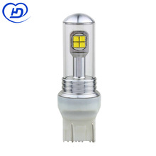 汽车LED刹车灯40W T20 7443 双丝灯泡 3157高亮LED车灯