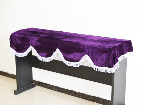 Manufacturer wholesale 88-key digital electric piano cover, dust cover, gold velvet piano top cover, piano cover