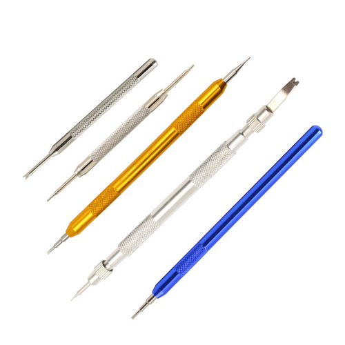 Watch accessories, watch strap installation and removal tools, watch repair tools, raw ear batch, raw ear fork remover, double-headed