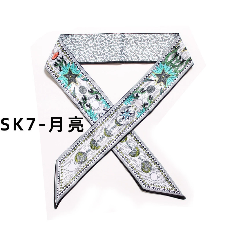 Double-layer double-sided bag, purse, handle, hair band, neckerchief