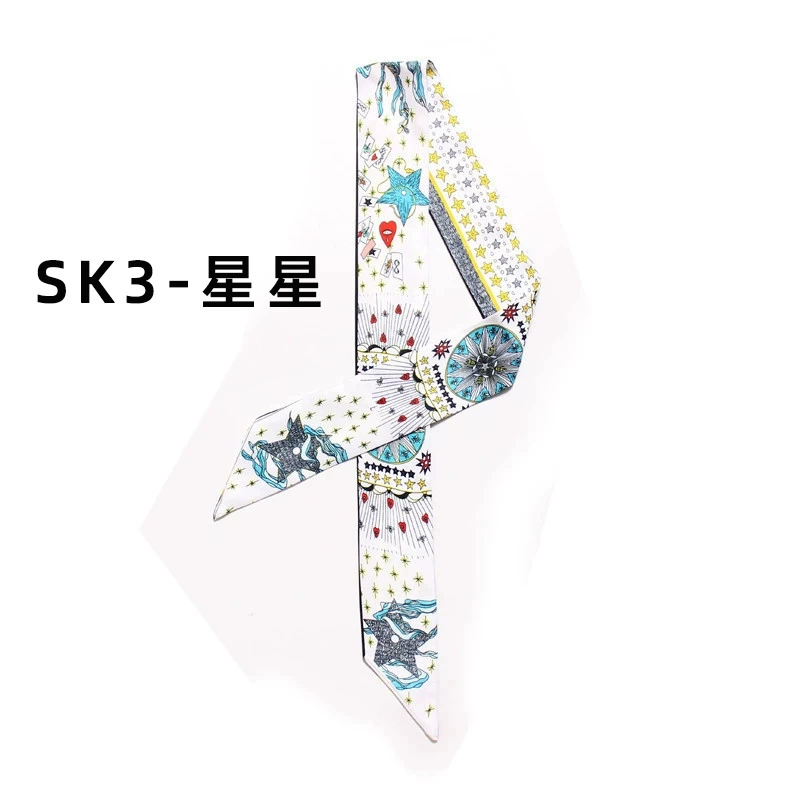 Double-layer double-sided bag, purse, handle, hair band, neckerchief