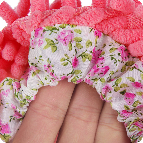 Chenille shoe covers, lace floor cleaning lazy shoe covers, removable and washable slipper covers, single price