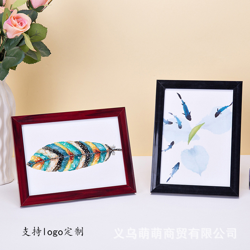 Pvc Plastic Photo Frames Wholesale Creative Photo Frame Display Stand 6inch A4 Photo Frames Photo Wall Oil Painting Frame Manufacturer Dropshipping