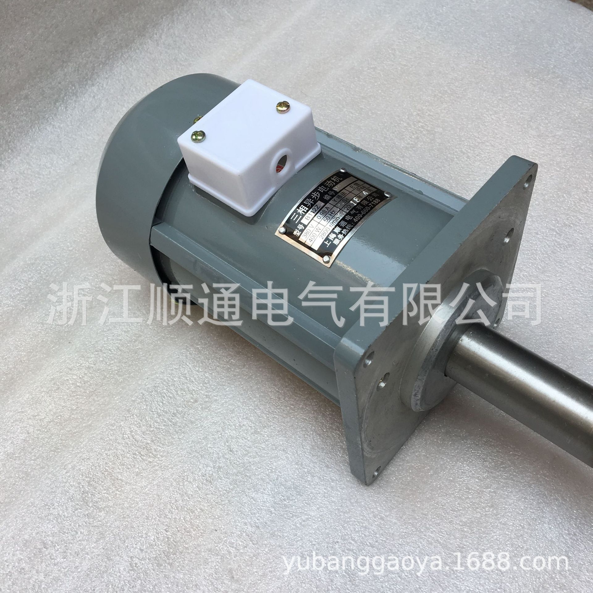 B112Z-2  400W微型液压电机行车推动器三相异步电动机YDT400-II