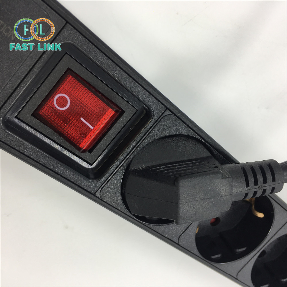 ŷʽ ��ʽ1U19Ӣ��PDU������� 8λ 2�׵�Դ�߿羳��������ѷ��