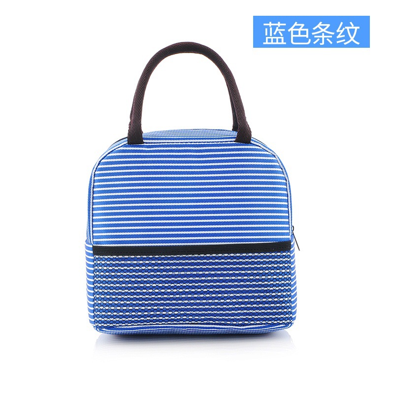 Bolsa térmica de papel de aluminio simple engrosada bolsa de almuerzo térmica Portátil Bolsa de almuerzo con arroz bolsa de almuerzo bolsa térmica portátil