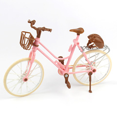 Face-changing doll accessories Korean version eco-plastic simulated large toy bicycle playing house toy wholesale cross-border