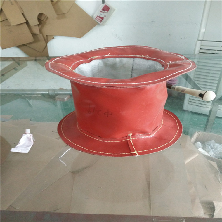 厂家供应河北 硅玻钛金防火软接头 耐高温热环境 阻燃防腐抗老化