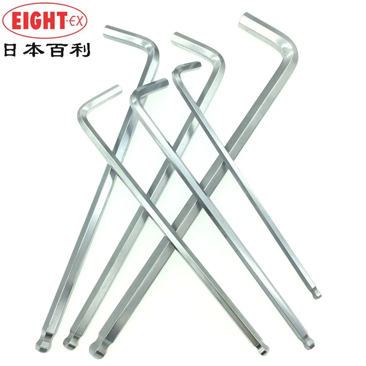 Японский шестигранный ключ ВОСЕМЬ Бейли с шаровой головкой TL-1.5 2 2,5 3 4 5 6 8 10 12 14 мм