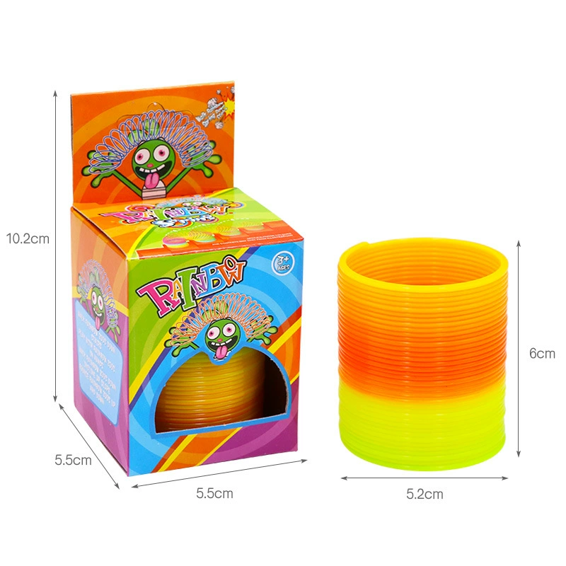 Classic Slinky, plastic toy, elastic ring, Birthday gift