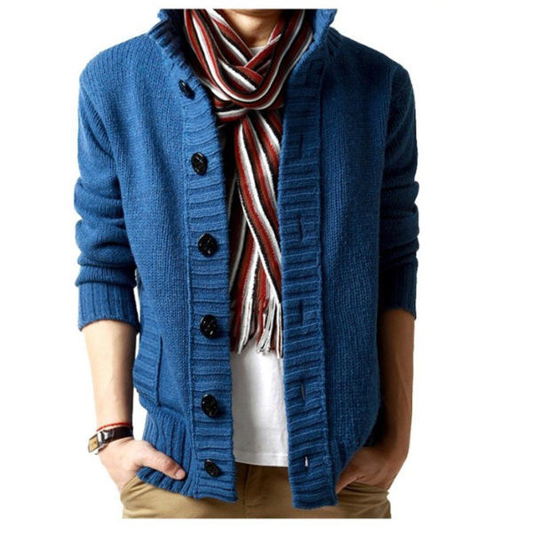 Demi-season knitted sweater