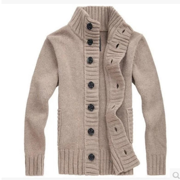 Demi-season knitted sweater