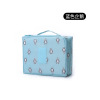 Capacious storage bag for traveling, cartoon organizer bag, flowered