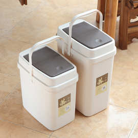 带提手茶水桶 塑料桶 茶渣桶 垃圾桶 茶道零配件 茶具