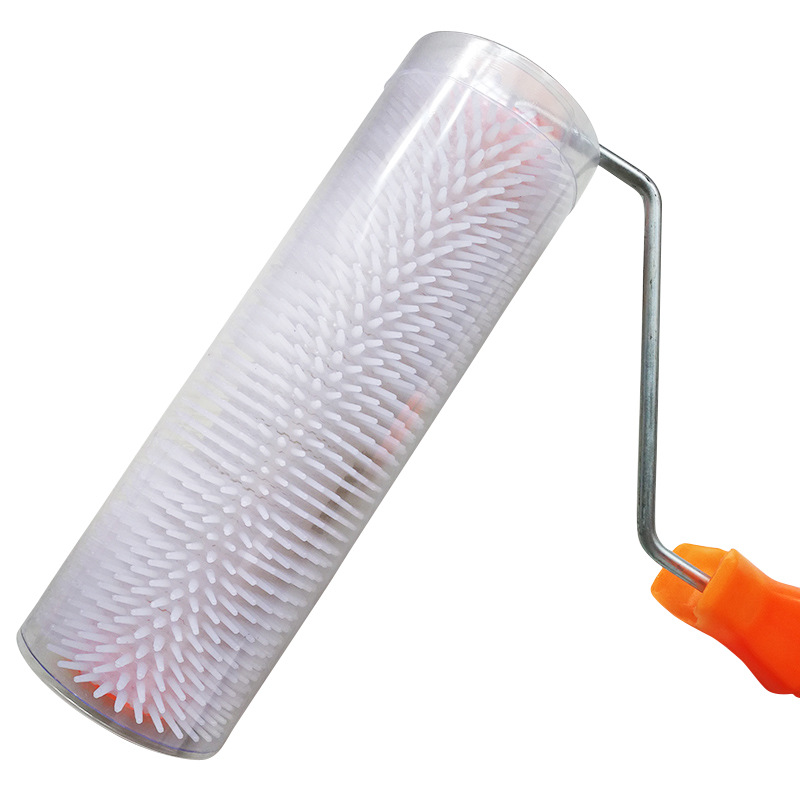 Antong acupuntura de plástico epoxi piso de pintura rodante cepillo de pintura rodillo de pintura antiespumante rodillo cepillo