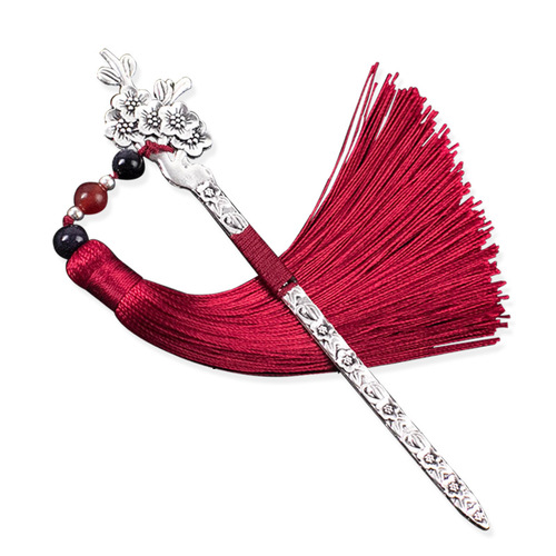Chinese style classical tassel bookmarks novel creative student stationery handmade retro antique small gifts
