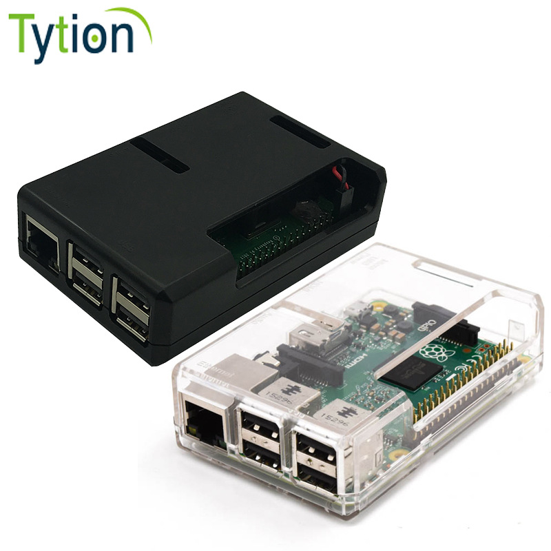 树莓派3B 3b+ 通用外壳 ABS注塑 GPIO大开口 主板机箱 盒子 机壳