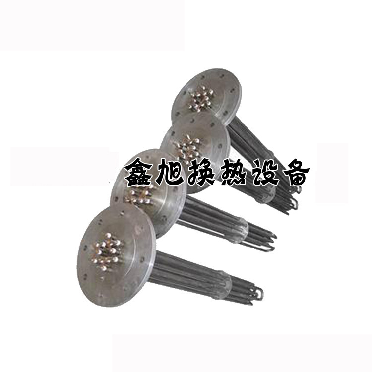 批发翅片干烧电热管 风道加热器电热管 热风机散热片加热管发热管