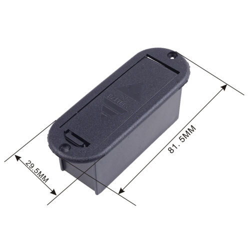 Guitar accessories 9V active pickup battery box battery compartment 9V bass battery cover LJ-01 battery box