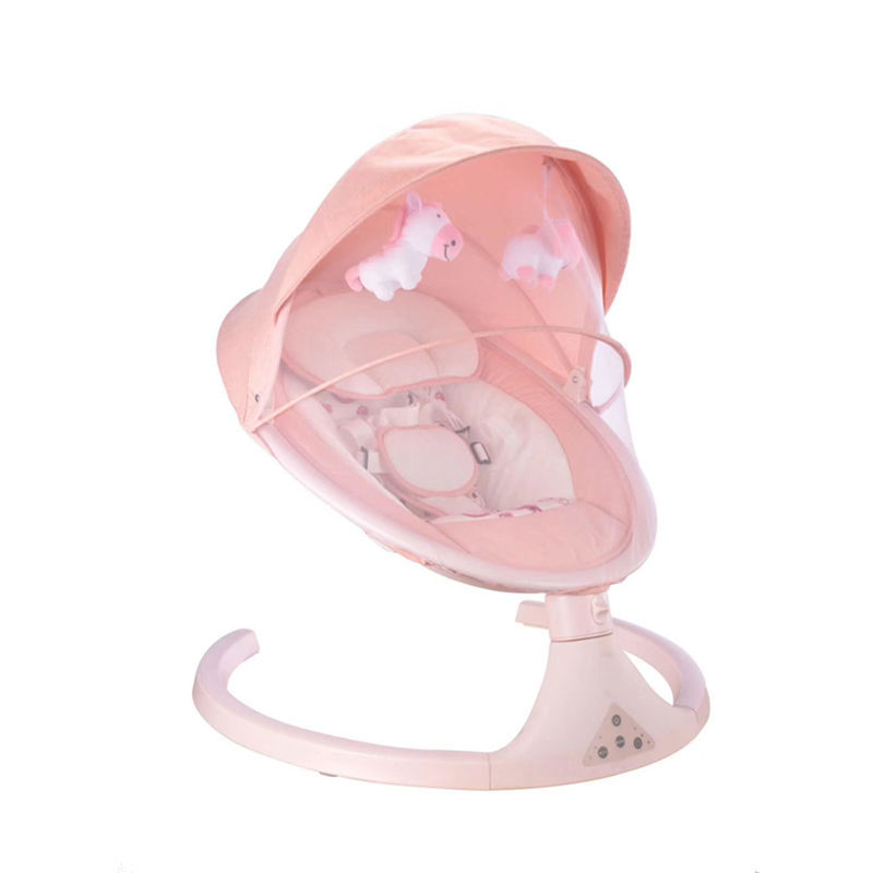Directo de fábrica Baby Shaker bebé cuna eléctrica confort columpio mecedora bebé artefacto recién nacido mecedora inteligente image 3