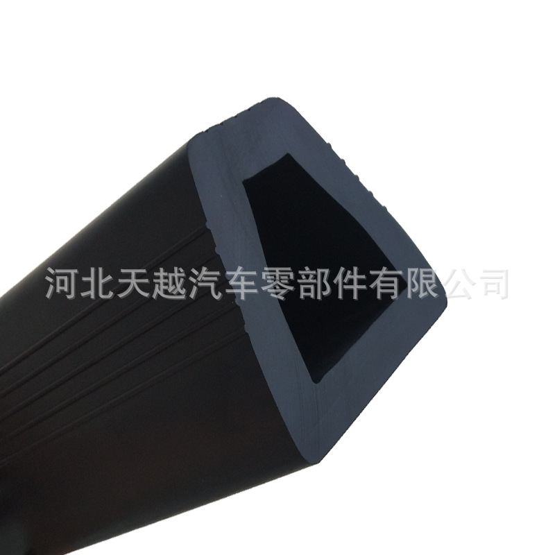 供应亚马逊大型防撞橡胶密封条 大规格挤出胶条 空心梯形橡胶条