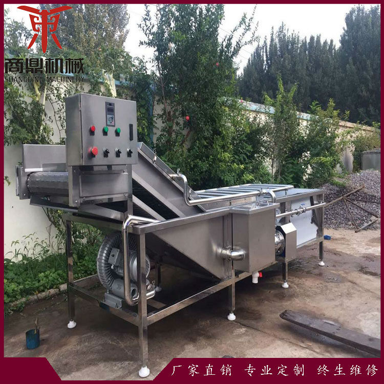 供应诸城商鼎蔬菜清洗流水线    果蔬清洗流水线 果蔬清洗设备