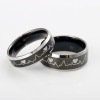 Fashionable ring stainless steel, accessory for beloved, suitable for import, simple and elegant design, does not fade