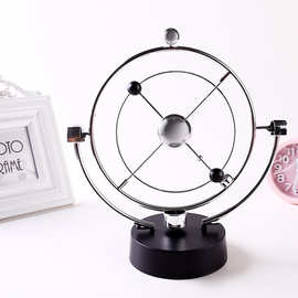创意天体轨道永动仪 旋转电磁摆物理模型磁性摇摆摆件节日小礼品