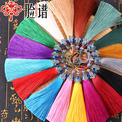 8CM Cloisonné Tassel Ganzhlan Hat Tassels, Chinese-style Trendy Phone Case Charm, USB Drive Pendant, Bookmark Small Hanging Tassel—Wholesale