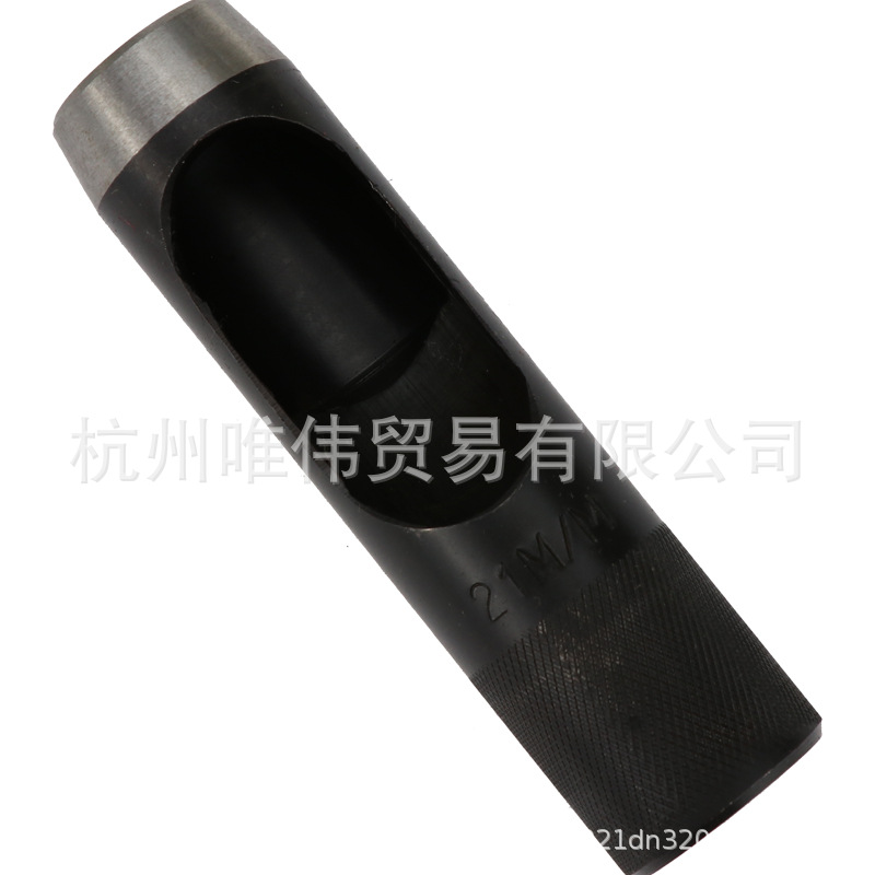 Cinturón negro de perforación manual de trabajo de cuero herramienta de perforación alemán punzonadora punzonado redondo punzonado suministro directo de fábrica