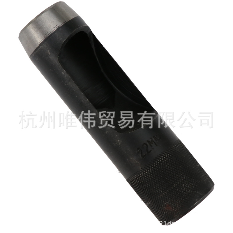 Cinturón negro de perforación manual de trabajo de cuero herramienta de perforación alemán punzonadora punzonado redondo punzonado suministro directo de fábrica