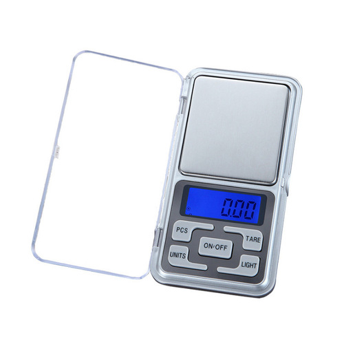 Factory Direct Supply High-Precision MH01 Cross-Border Electronic Scale Kitchen Baking Scale Stainless Steel Jewelry Scale Mini Pouch Scale