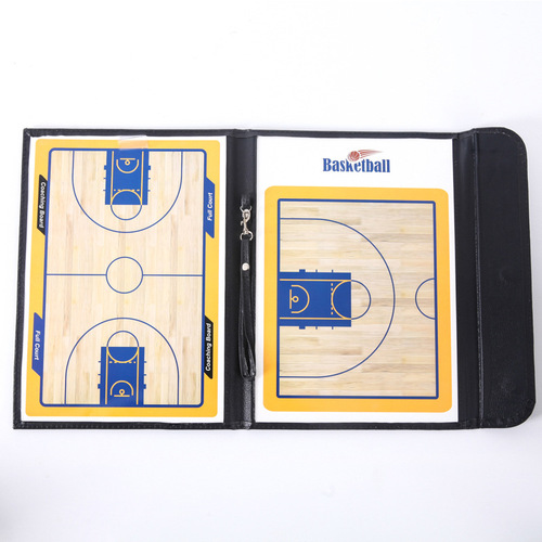 25% off on three-fold basketball tactical board, color folding coaching board, leather teaching board, magnetic coaching board with pen
