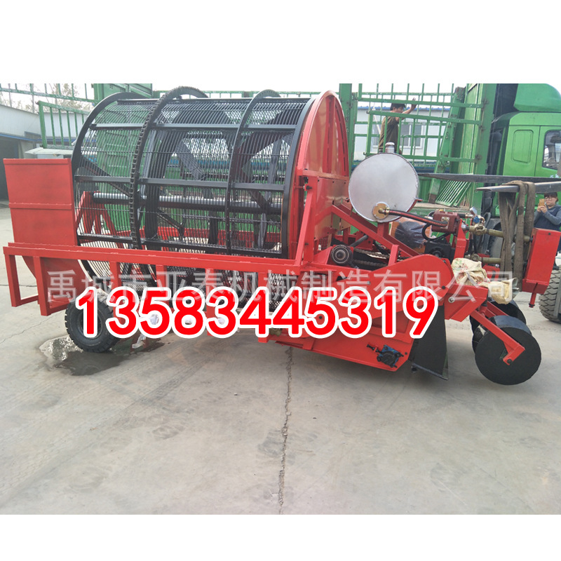 洋姜收获机厂家批发大型牵引式菊芋收获机 自动装车洋姜收获机ww