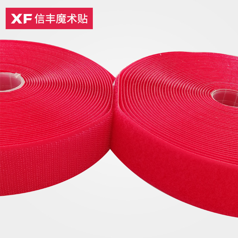 Color Velcro strap non-adhesive female buckle sewing buckle nylon buckle Velcro strap printable logo