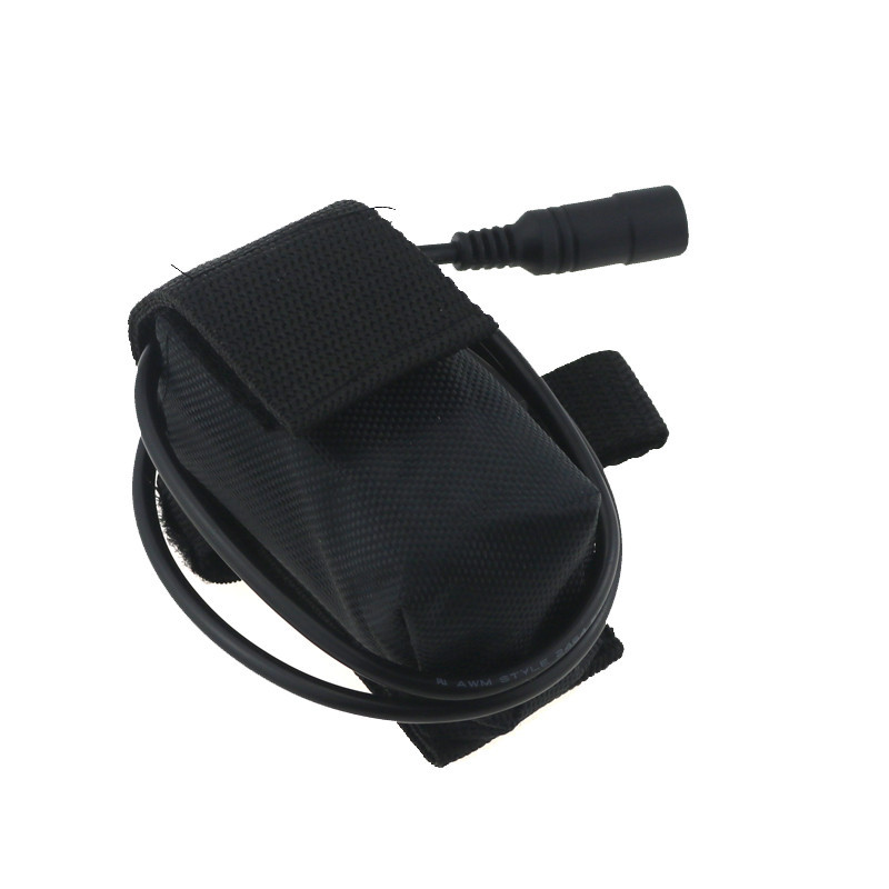 T6自行车灯充电电池组L2头灯两并两串4节18650电池包