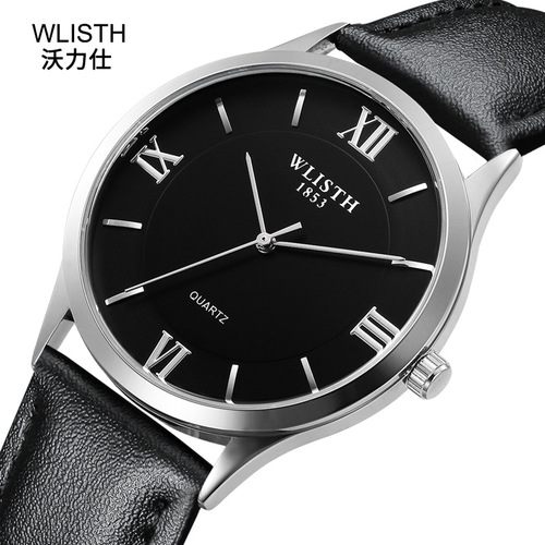 Watch Wallis men's watch fashion business watch waterproof belt watch wholesale dropshipping foreign trade watch men