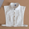 Lace false collar, shirt, autumn universal decorations, Korean style