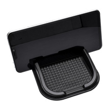 跨境汽车用品批发车载导航手机支架黑色苹果手机防滑垫