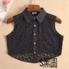 Spring universal lace demi-season false collar, shirt, tank top, sweater, decorations, Korean style